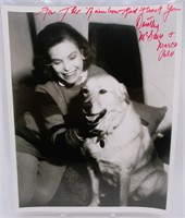 Autograph Inscribed Dorothy McGuire Press Photo