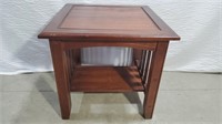 Mahogany Stained End Table