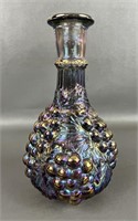 Vintage Imperial Carnival Glass Grape Decanter