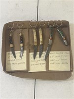 Pocket knife keychain lot