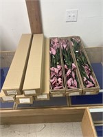 Artificial flowers 12 per box