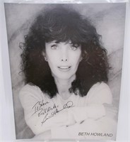 Autograph Inscribed Beth Howland Press Photo