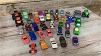 Hot wheels and assorted cars