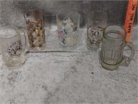 Vintage Drinking Glasses (6)