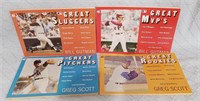 Baseball Books 4 different