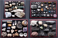 Geode & Crystal Mineral Specimen Lot