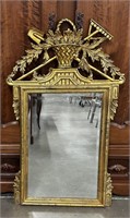 Gilt Frame Beveled Mirror
