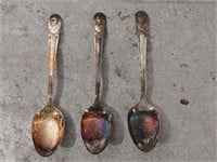 Silver President Spoons