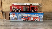Aerial tower fire truck