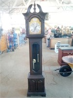 Beautiful Grandfather Clock "Tempus Fugit"