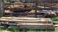 Cypress rough cut Lumber