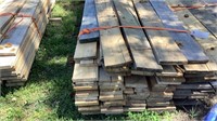 Cypress rough cut Lumber