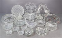 Crystal and Glass Serving Pieces