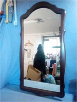 Beautifully Framed Mirror Measures 21" x 41".