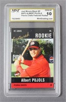 Albert Pujos Rookie Baseball Card