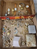WATCHES AND COSTUME JEWELRY