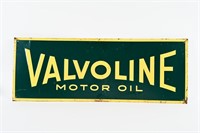 VALVOLINE MOTOR OIL SST SIGN