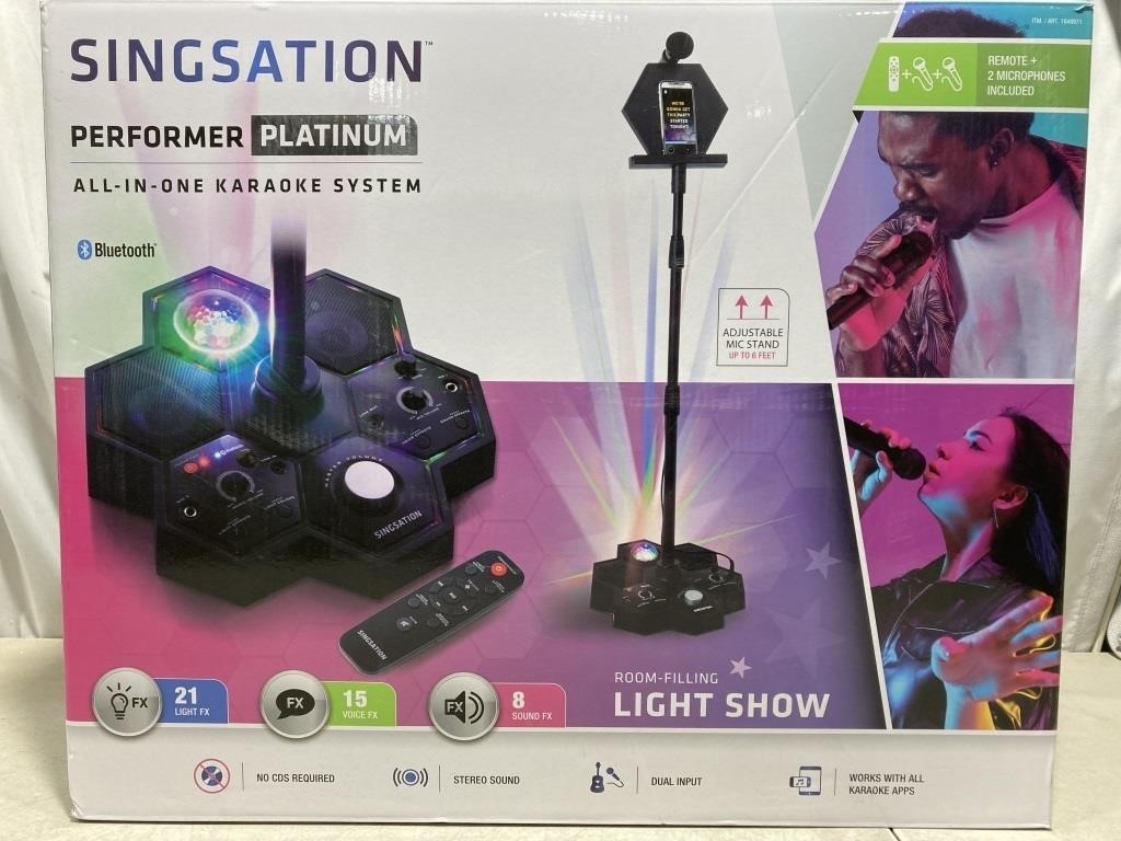 Singsation All-In-One Karaoke System