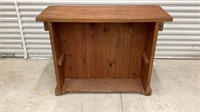 Wooden bar