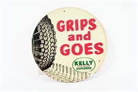 KELLY GRIPS AND GOES SST TIRE INSERT SIGN