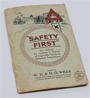 Vintage "Safety First"  by W D & H O Wills