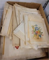 VINTAGE PRINTS AND CARDS