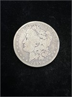 1897 O Morgan Silver Dollar