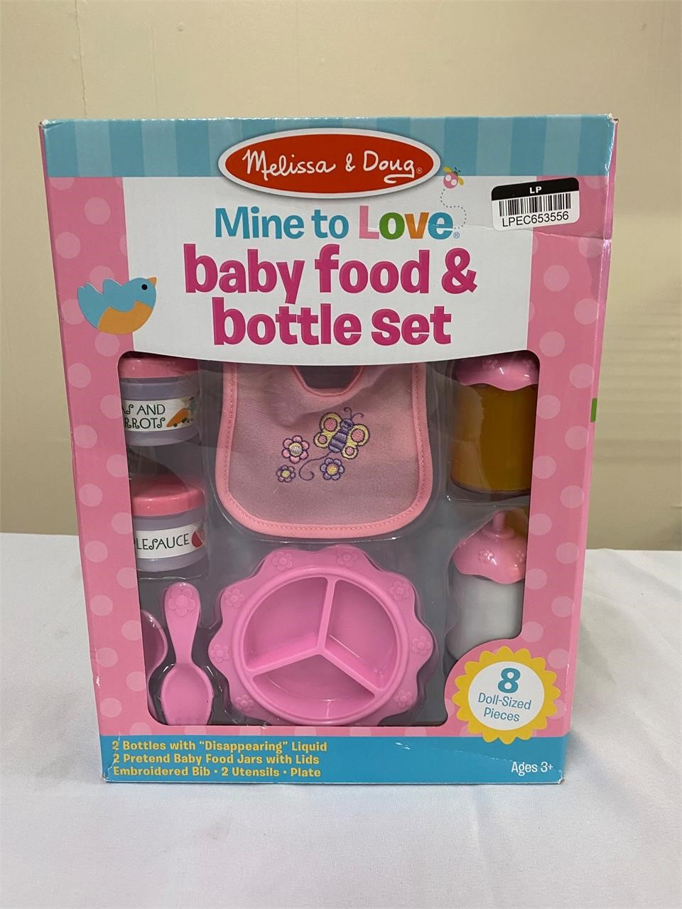 BRAND NEW Melissa &Doug Mine to Love Baby Food Set