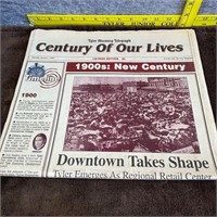 Vintage Newspaper: "Century Of Our Lives"