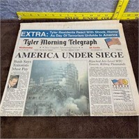 Vintage Newspaper: "America Under Siege"