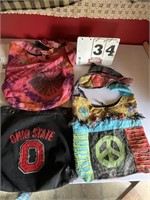 Ohio State tote & hobo hippie bags