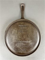 Wagner's 10.25" 1891 Cast Iron Flat Griddle