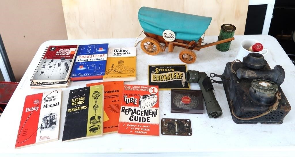 ANTIQUE PHONE, ADVERTISING, AND MORE!