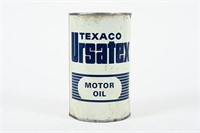 TEXACO URSATEX MOTOR OIL IMP QT CAN