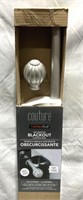 Couture Decorative Blackout Curtain Rod 1.22-2.44m