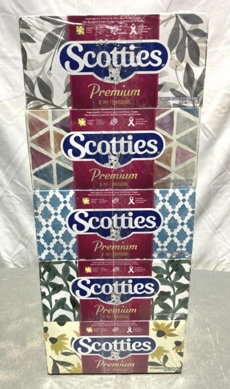 Scotties Premium White Tissues 20 Boxes (some