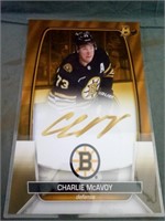 Boston Bruins #73 Charlie McAvoy Laminated