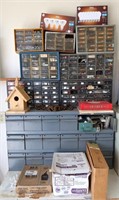 HUGE LOT OF HARDWARE WITH ORGANIZERS