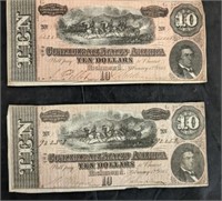 CONFEDERATE STATES CURRENCY, UNAUTHENTICATED