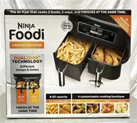 Ninja Foodi 2 Basket Air Fryer (open Box)
