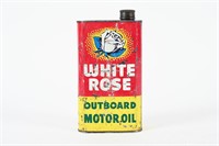 WHITE ROSE OUTBOARD MOTOR OIL IMP QT CAN