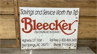 Bleeaker olds/buick/gmc sign