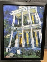 Signed Print of New Orleans House