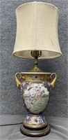 Hand-Painted Table Lamp