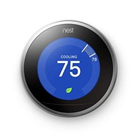 1 Google, T3007ES, Nest Learning Thermostat, 3rd