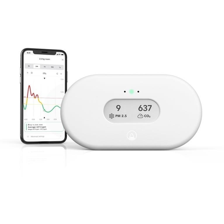 1 Airthings 2960 View Plus - Battery Powered