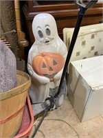 Halloween ghost blow mold with cord