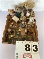 Boyd's Bears - resin, cloth, & pins