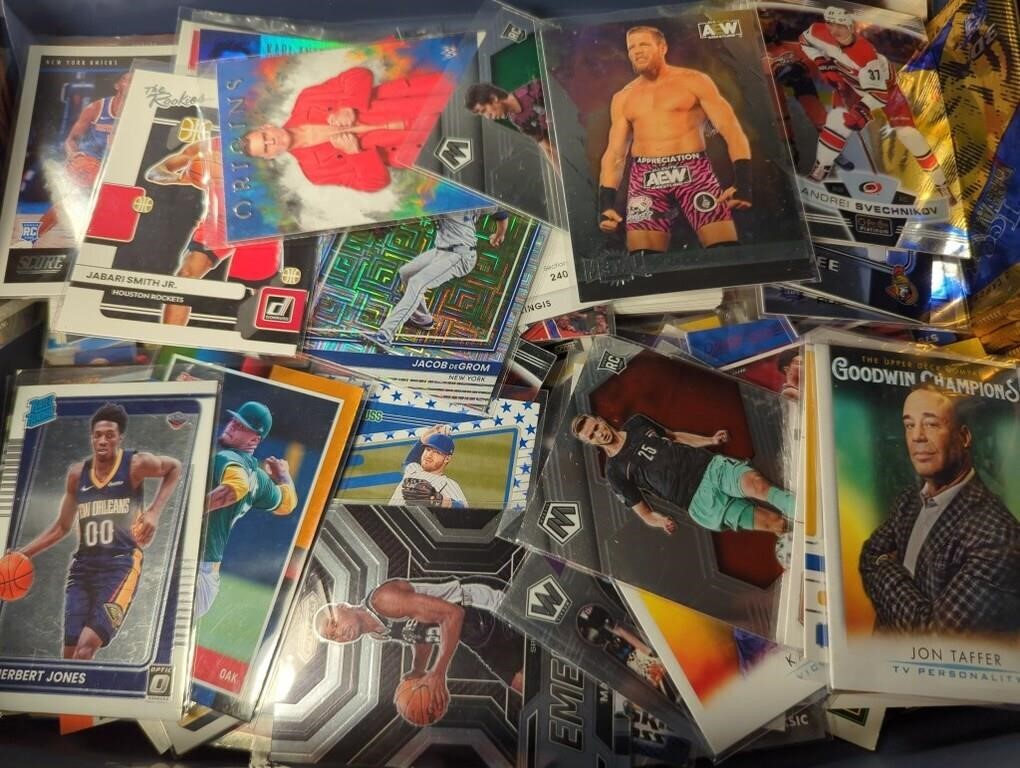 Hundreds of Unsearched Cards, Rookies, Inserts,