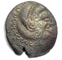 100 BC Eastern Arabia AU Tetradrachm